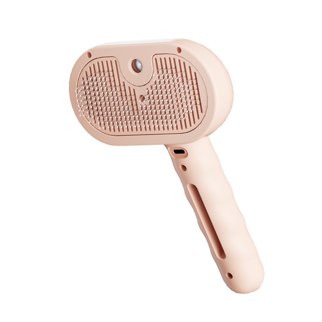 Premium Pet Brush with Steam Function – Gentle, Deep-Cleaning Grooming Tool for Dogs & Cats