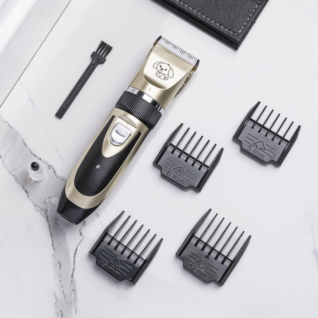 Silent Dog Coat Trimmer Set — Quiet, Stress-Free Grooming at Home