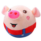 Jumping Pig Interactive Dog Toy – Bouncing Plush Toy for Mental Stimulation & Fun