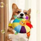 Plush Flying Disc Dog Toy – Soft, Lightweight Fetch Toy for Puppies & Adult Dogs
