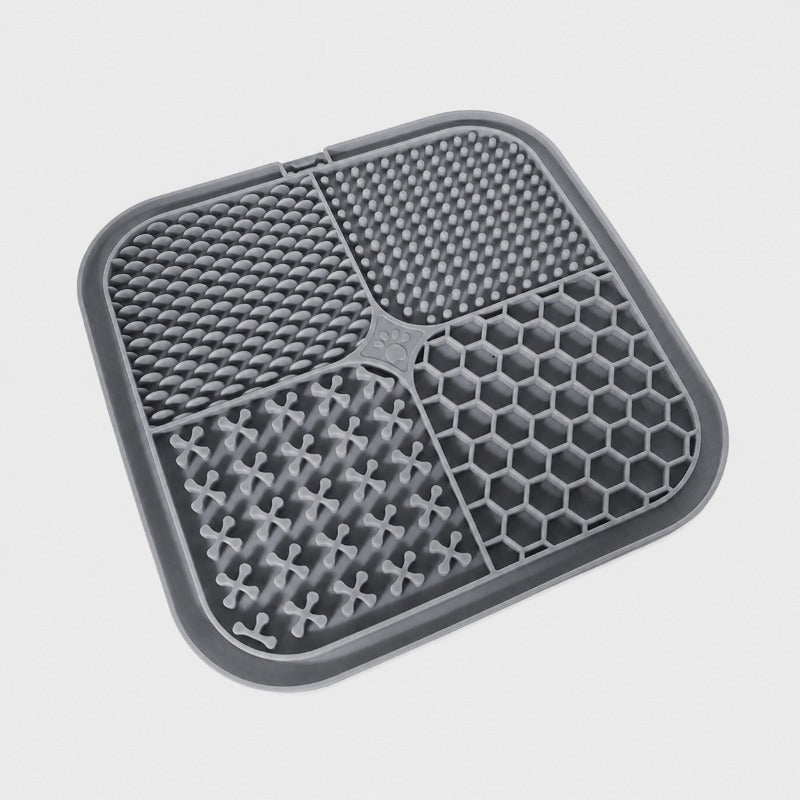 Anxiety Relief Pet Lick Mat for Dogs & Cats – Slow Feeder & Bath Time Distraction Mat