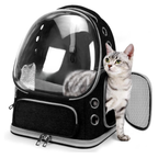 Expandable Bubble Travel Carrier Backpack for Cats & Small Dogs