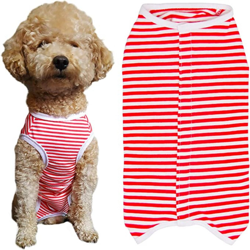 Dog Recovery Suit – Post-Surgery Wound Protection Suit for Small Dogs