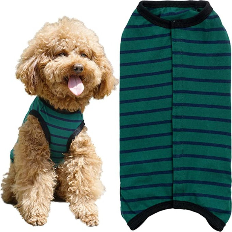 Dog Recovery Suit – Post-Surgery Wound Protection Suit for Small Dogs