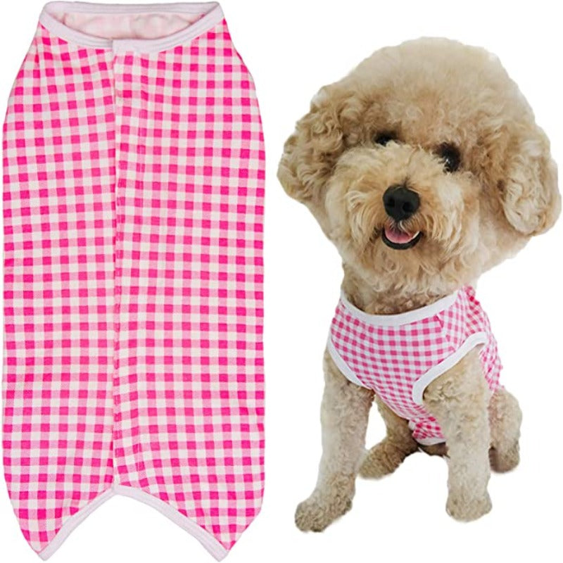 Dog Recovery Suit – Post-Surgery Wound Protection Suit for Small Dogs