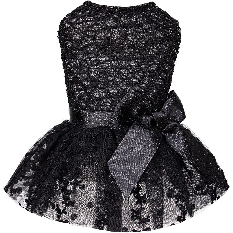 Dog Dress for Small Dogs – Bling Mermaid Sequin Skirt, Summer Puppy Outfit for Girls