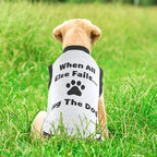 8-Piece Dog T-Shirt Set – Funny Letter Prints, Stylish Summer Outfits for Small Breeds