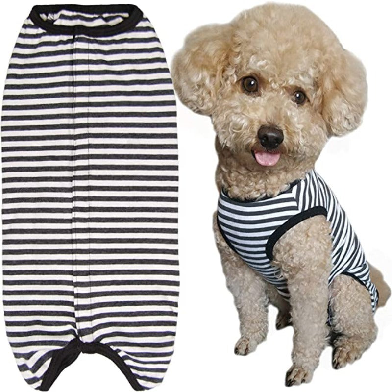 Dog Recovery Suit – Post-Surgery Wound Protection Suit for Small Dogs