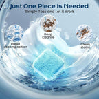 Pet Hair & Odor Washer Cleaner Tablets — Deep Clean Your Machine
