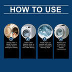 Pet Hair & Odor Washer Cleaner Tablets — Deep Clean Your Machine
