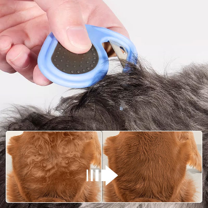 Portable Grooming Knife for Long-Haired Dogs & Cats