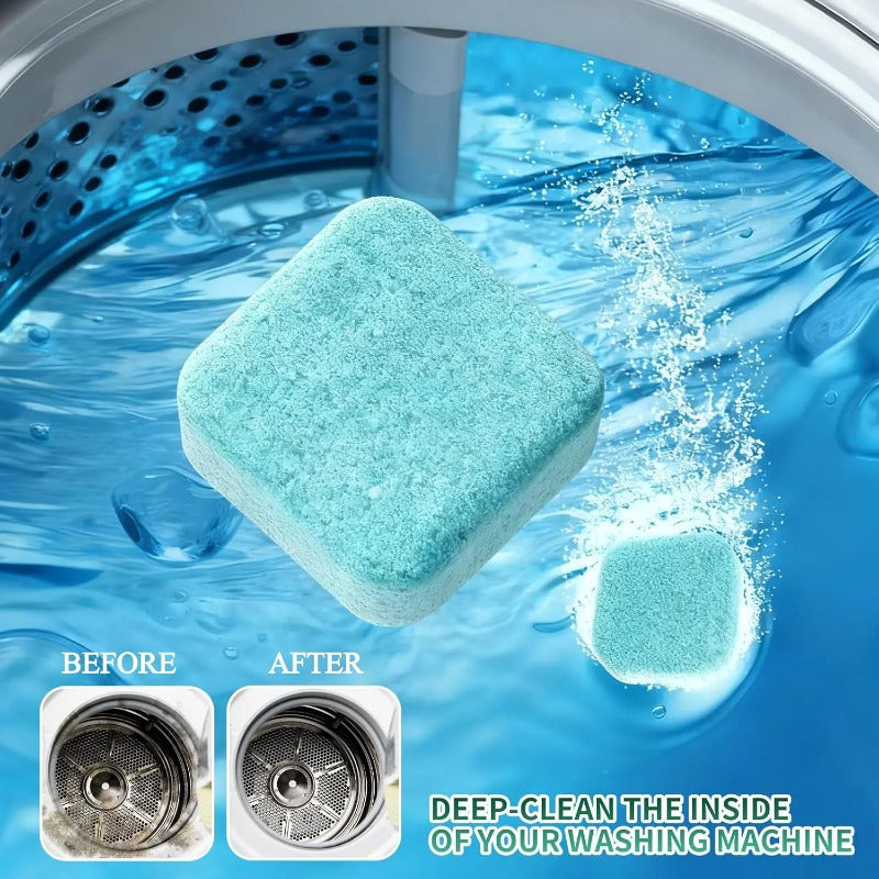 Pet Hair & Odor Washer Cleaner Tablets — Deep Clean Your Machine