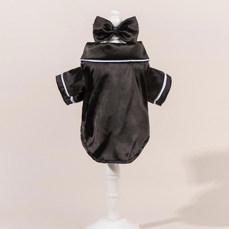 Glossy Pet Pajama Costume Outfit for Small Dogs & Cats