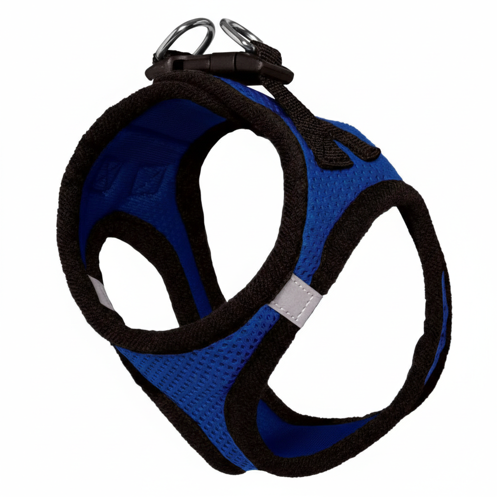 Step-In Air Mesh Dog Harness – Lightweight, Breathable & Reflective Pet Walking Harness