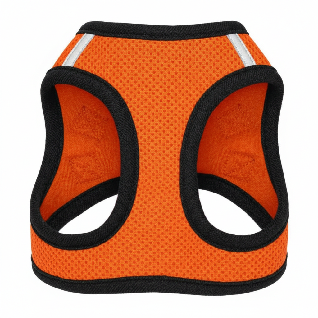 Step-In Air Mesh Dog Harness – Lightweight, Breathable & Reflective Pet Walking Harness