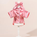 Glossy Pet Pajama Costume Outfit for Small Dogs & Cats