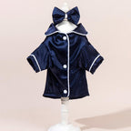 Glossy Pet Pajama Costume Outfit for Small Dogs & Cats