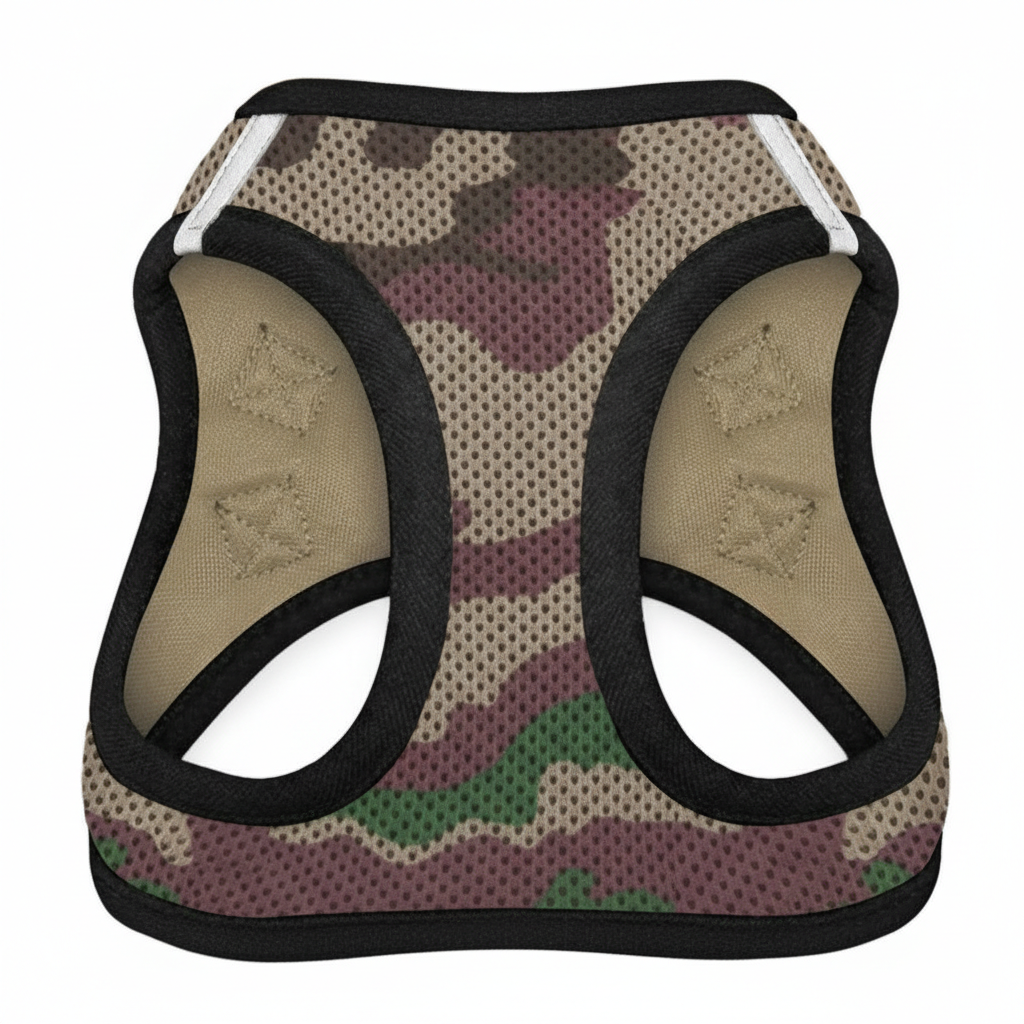 Step-In Air Mesh Dog Harness – Lightweight, Breathable & Reflective Pet Walking Harness