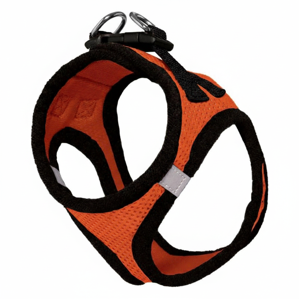 Step-In Air Mesh Dog Harness – Lightweight, Breathable & Reflective Pet Walking Harness