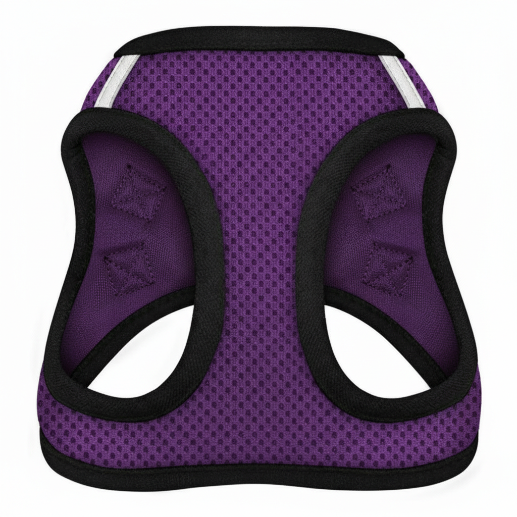 Step-In Air Mesh Dog Harness – Lightweight, Breathable & Reflective Pet Walking Harness