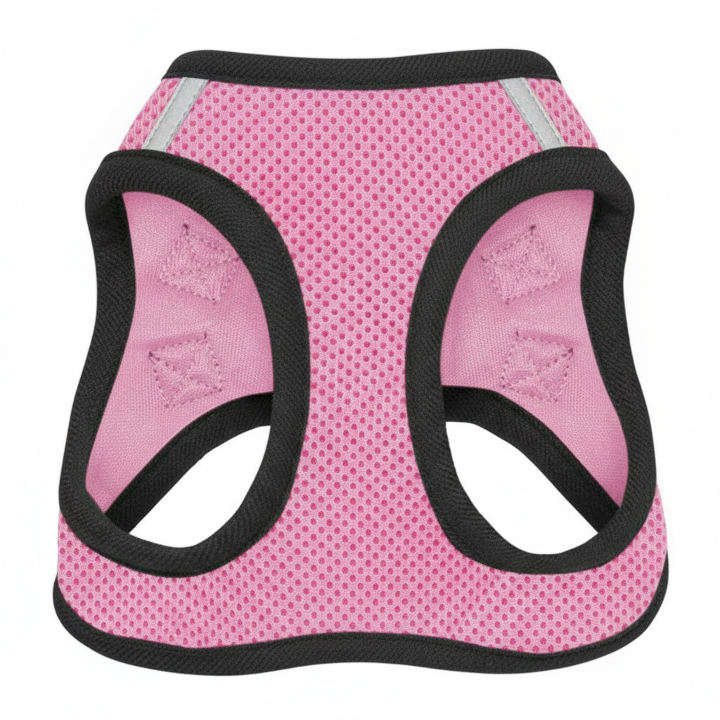 Step-In Air Mesh Dog Harness – Lightweight, Breathable & Reflective Pet Walking Harness