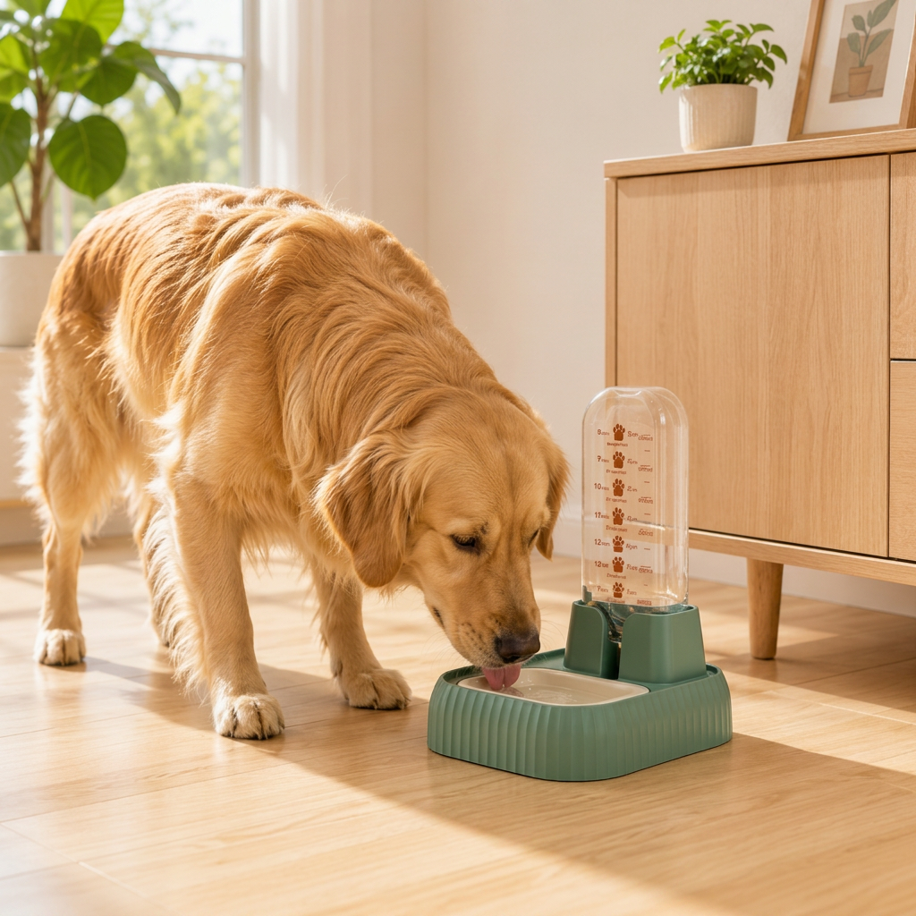 Automatic Large-Capacity Pet Water Fountain for Cats & Dogs