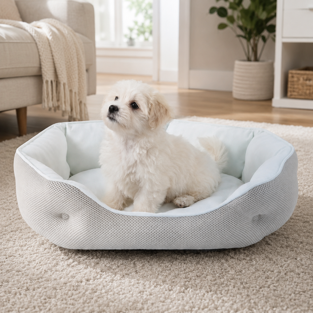 Dog Cooling Mat with Non-Slip Bottom – Instant Cool Pet Mat for Summer Heat Relief