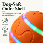 WagOrbit™ - Self-Rolling Interactive LED Dog Ball