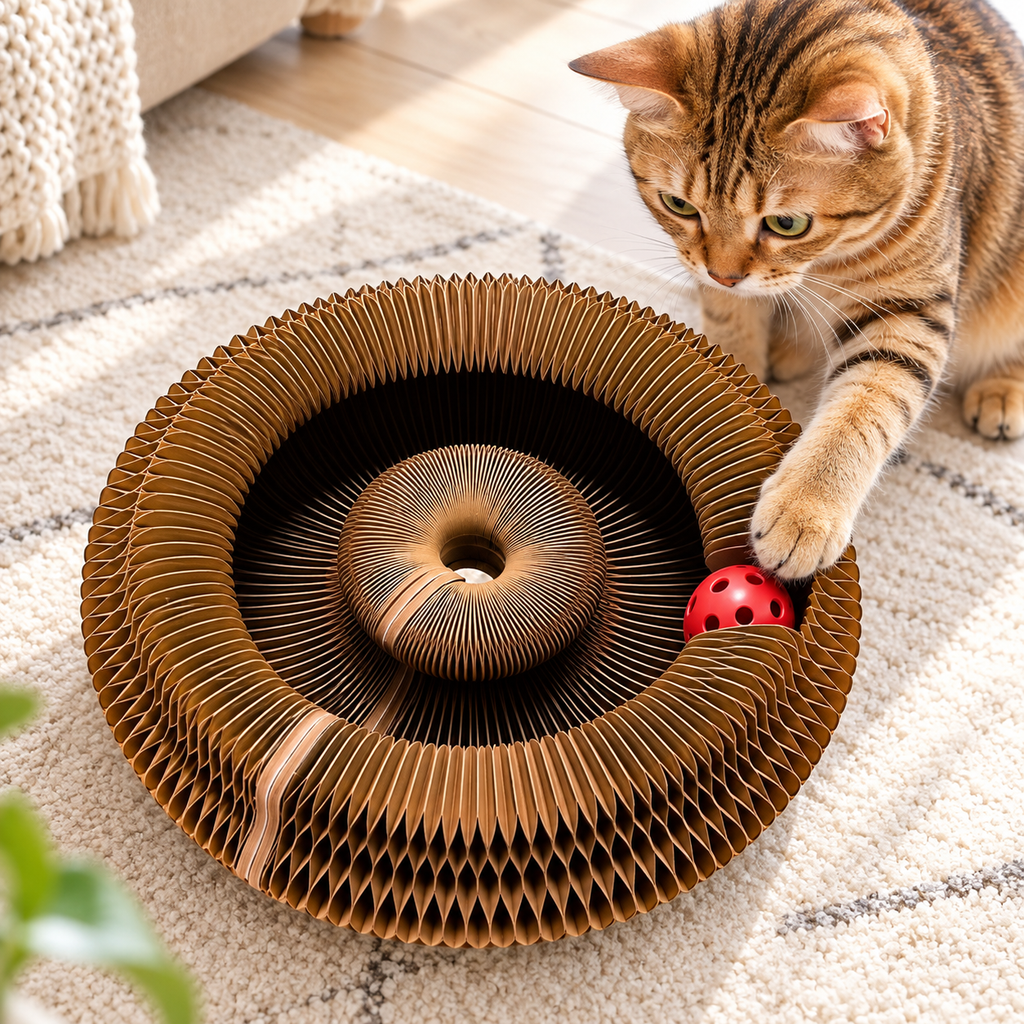 Kitty Twist™ – Interactive Cat Enrichment Toy