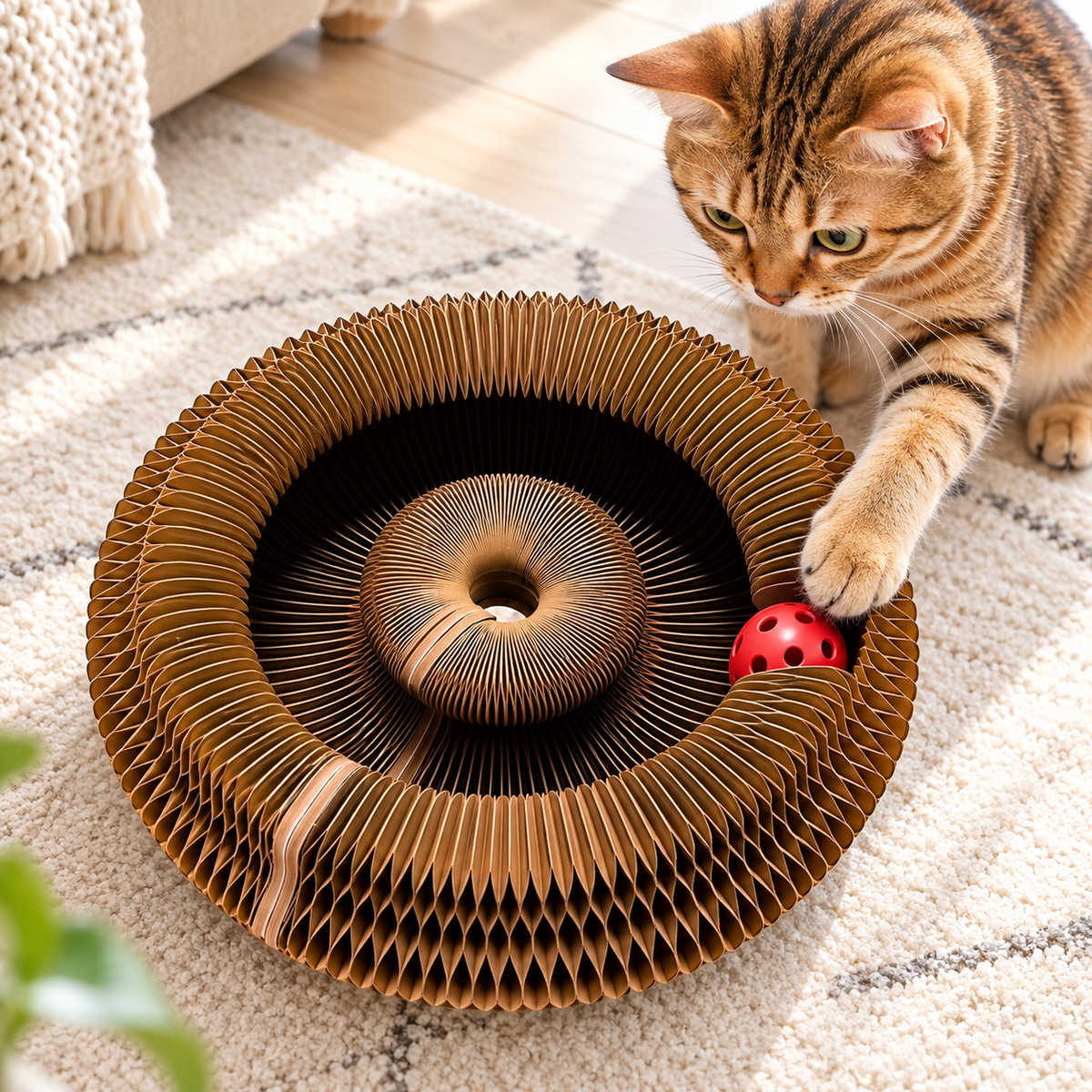 Kitty Twist™ – Interactive Cat Enrichment Toy