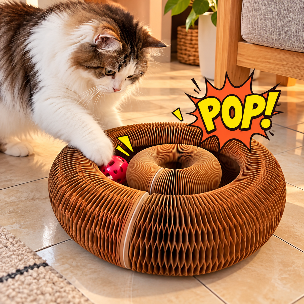 Kitty Twist™ – Interactive Cat Enrichment Toy
