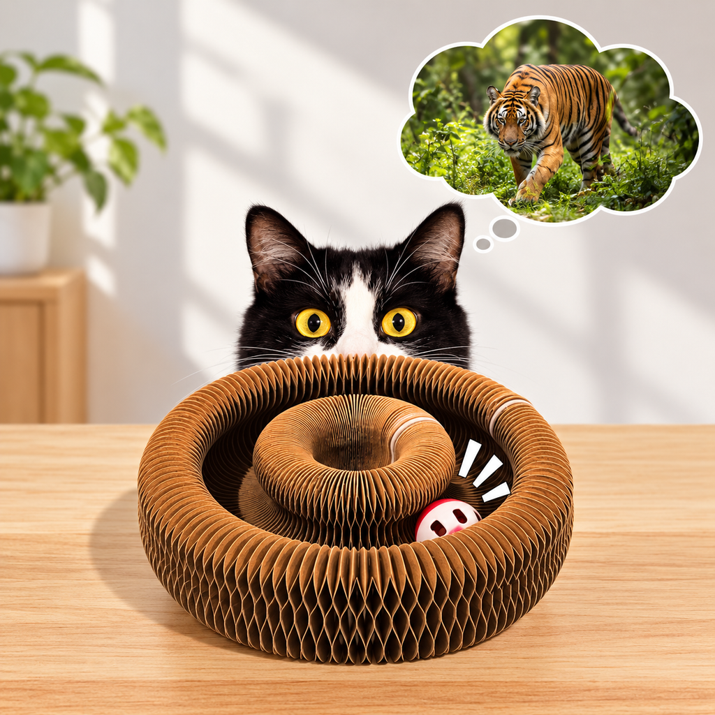 Kitty Twist™ – Interactive Cat Enrichment Toy