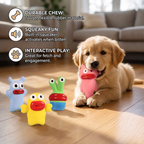 Interactive Chew & Squeak Puppy Toy – Fun, Durable Dog Chew Toy for Teething Puppies