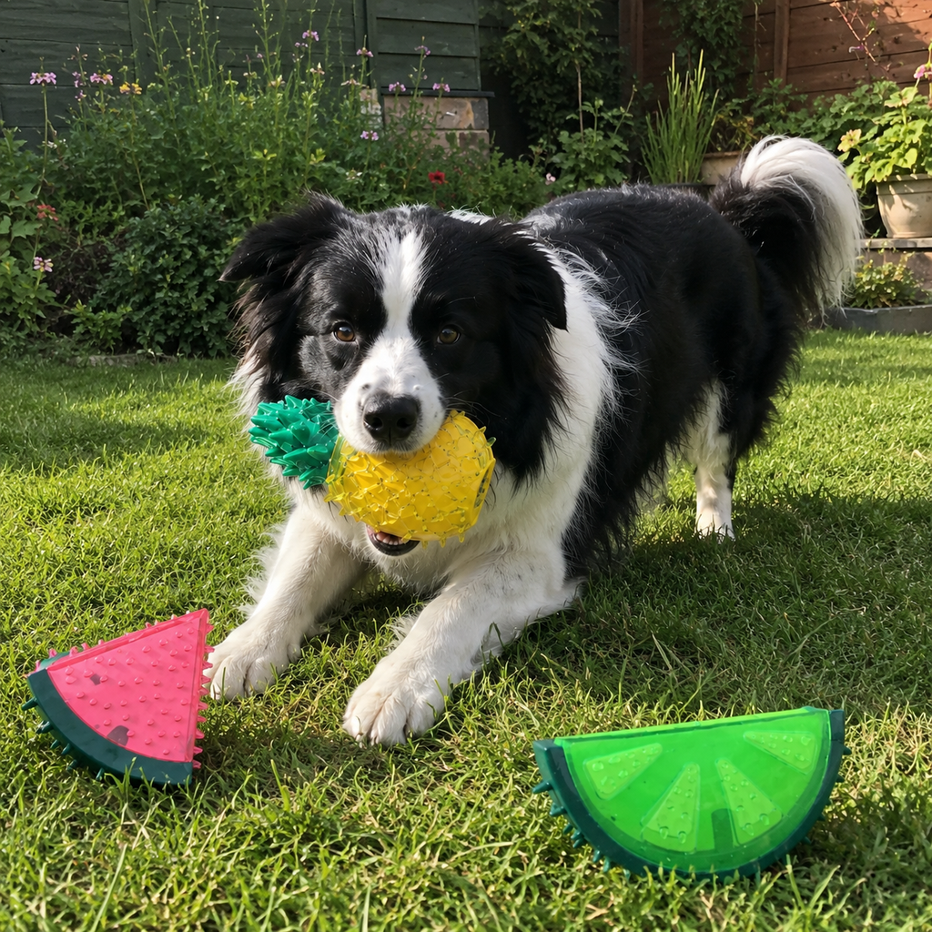 Cooling Fruit Dog Chew Toy