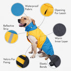 Dog Winter Jacket – Windproof & Waterproof Warm Coat for Cold Weather Outdoor Walks