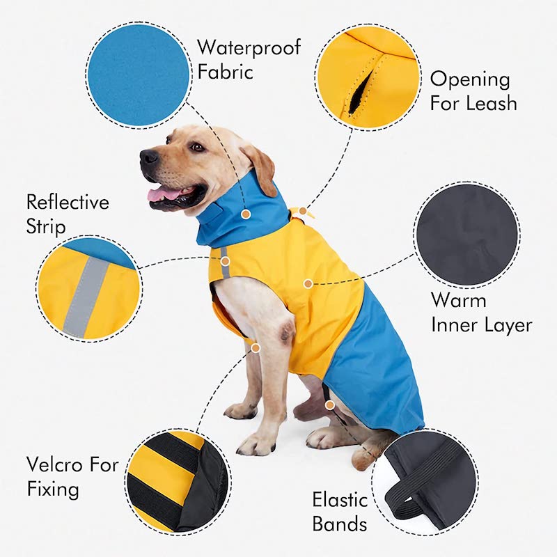 Dog Winter Jacket – Windproof & Waterproof Warm Coat for Cold Weather Outdoor Walks
