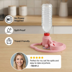Automatic Pet Water Dispenser – No Power Needed, Spill-Proof & Travel-Friendly