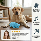 Durable Squeaky Dog Toy – Latex Chew Toy with Fun Animal Sounds