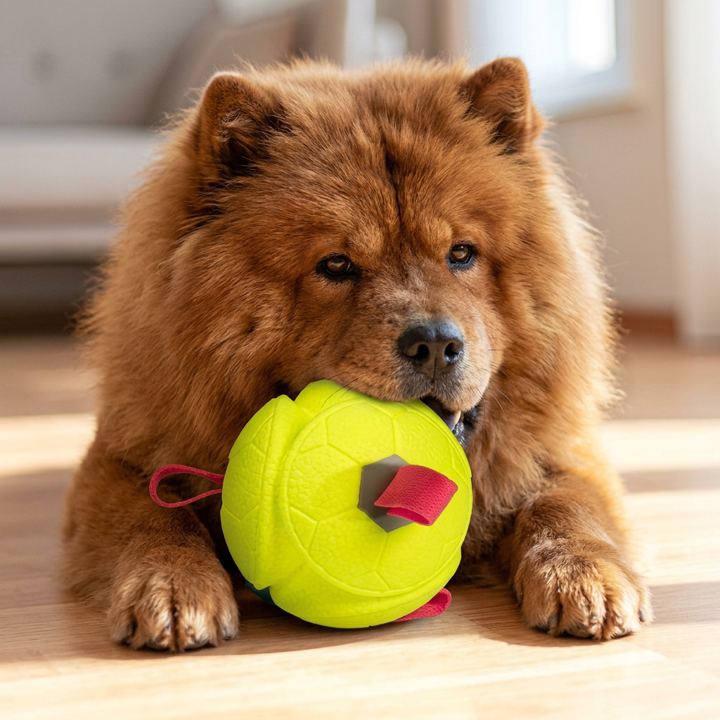 Eco-Friendly Indestructible Dog Ball – Bite-Resistant Tug & Fetch Toy
