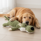 Squeaky Plush Dog Toys for Small & Medium Dogs — Fun Cartoon Animal Chew Toys