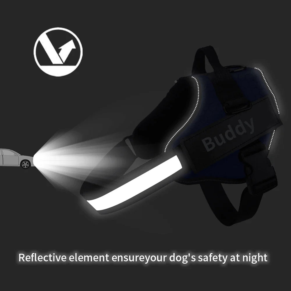 PerfectFit - Custom No-Pull Dog Harness for Comfort & Control