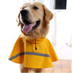 Dog Raincoat for Large Dogs – Waterproof Hoodie with Reflective Strips, Rain Poncho Jacket for XL to XXXL Breeds