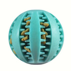 Interactive Dog Treat Ball – Rolling Puzzle Toy for Mental Stimulation & Slow Feeding