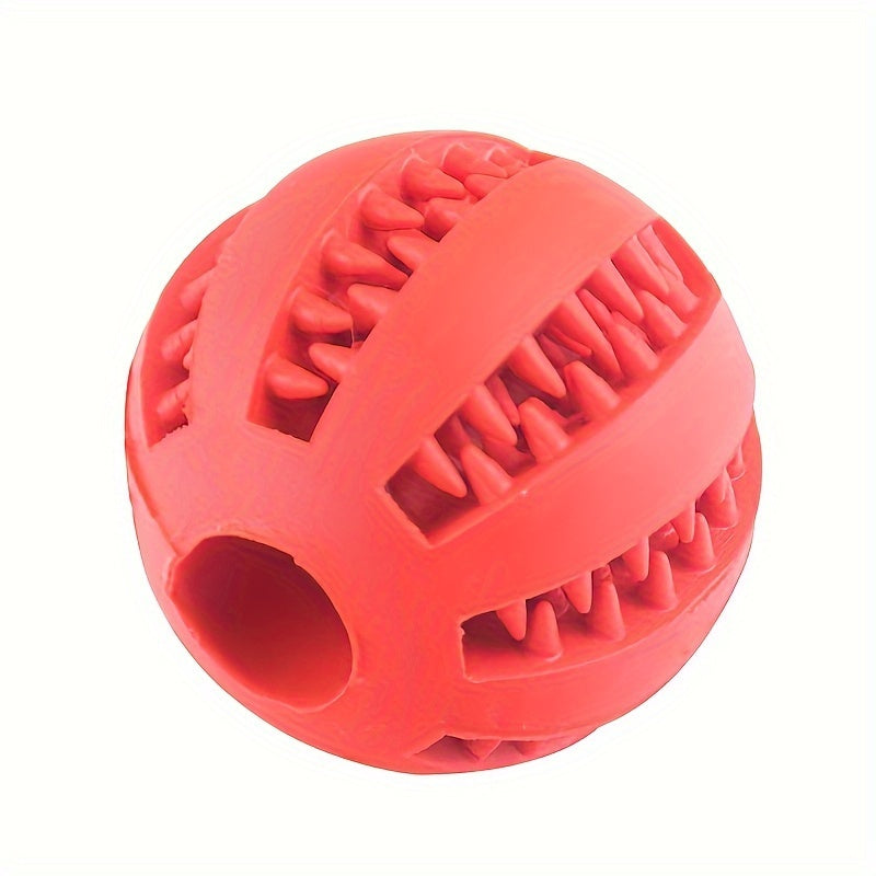 Interactive Dog Treat Ball – Rolling Puzzle Toy for Mental Stimulation & Slow Feeding
