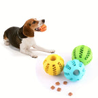 Interactive Dog Treat Ball – Rolling Puzzle Toy for Mental Stimulation & Slow Feeding
