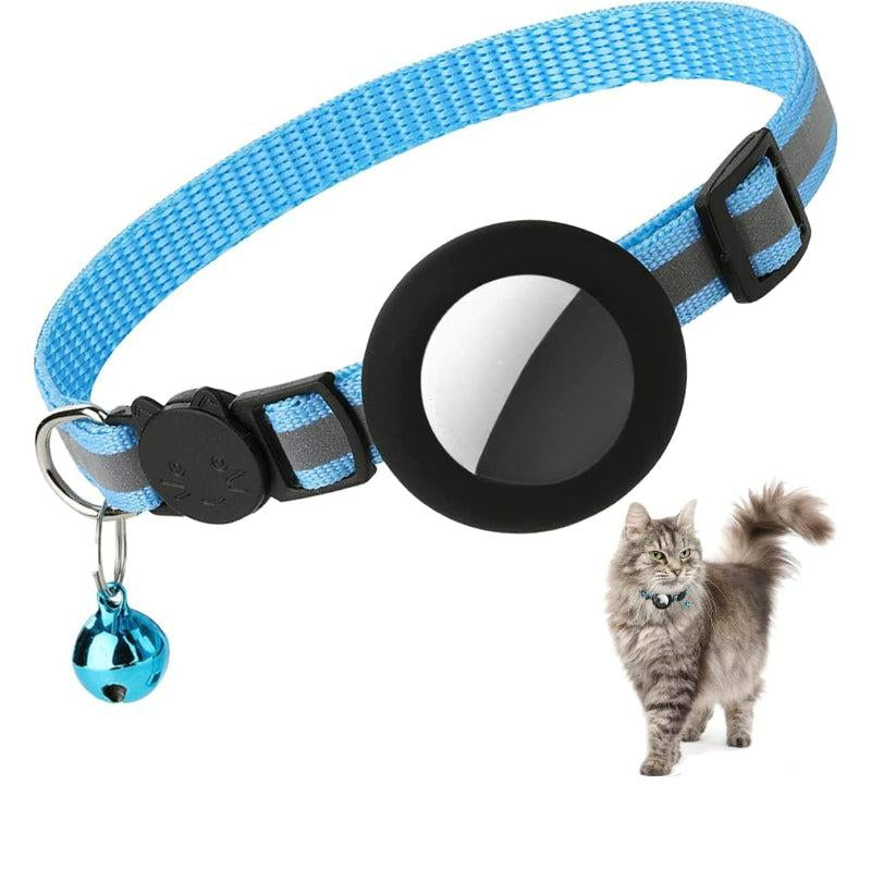 Kitten Collar with Breakaway Buckle & Built-in AirTag Holder
