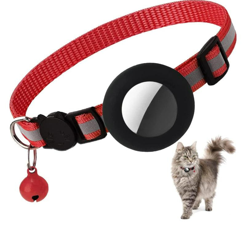 Kitten Collar with Breakaway Buckle & Built-in AirTag Holder