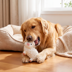 Interactive Chew & Squeak Dog Toy – Adorable Animal Design with Fun Squeaker