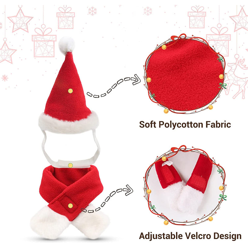 Pet Holiday Hat: Santa, Birthday, Halloween, Christmas, Leprechaun & Sailor Costumes