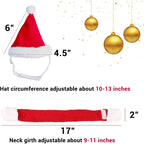 Pet Holiday Hat: Santa, Birthday, Halloween, Christmas, Leprechaun & Sailor Costumes